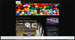 Desktop Screenshot of digitalgumballs.com