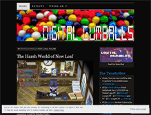 Tablet Screenshot of digitalgumballs.com
